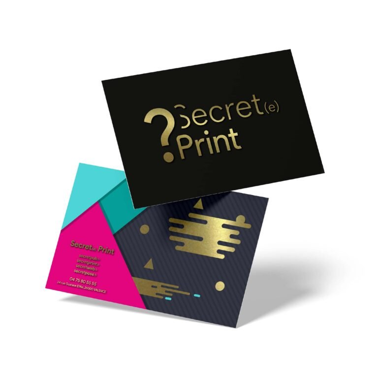 Cartes de visite - Finitions spéciales