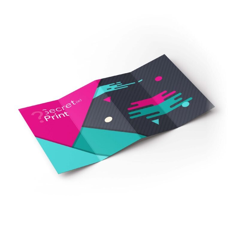 Dépliants 4 Volets - 3 Plis accordéon