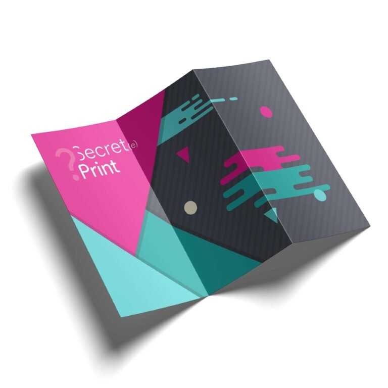 Dépliants 3 volets - 2 Plis accordéon