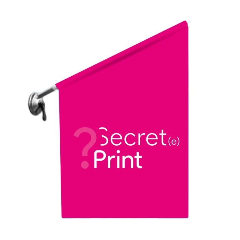 Drapeaux pour Vitrine - Avec ventouse