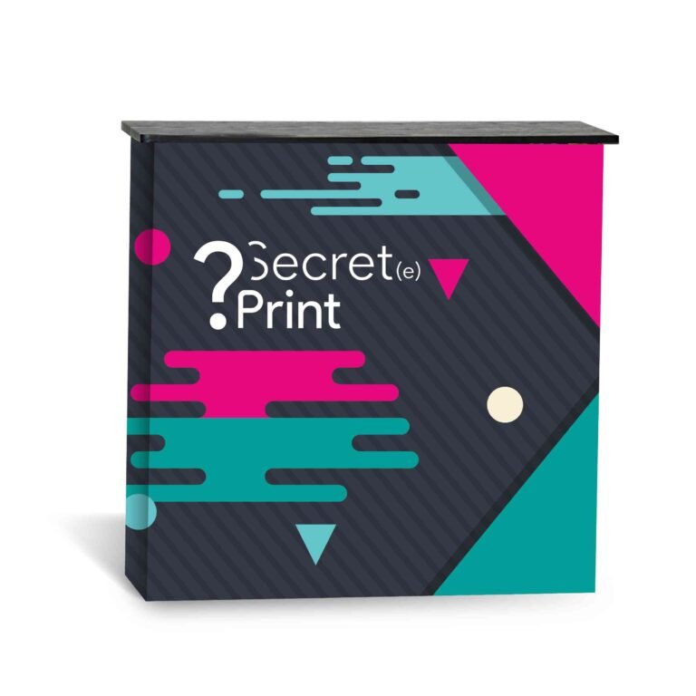 Comptoirs droits avec étagère - Noir