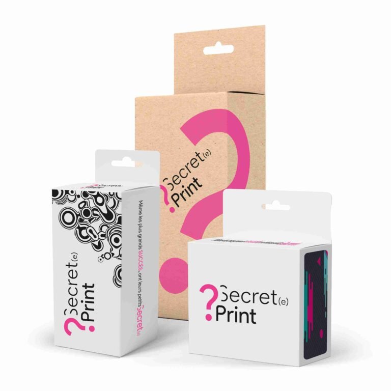 Boîte mise en rayon