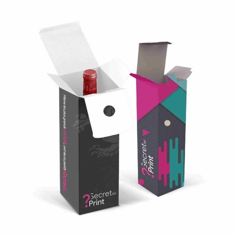 Boîte pour bouteille