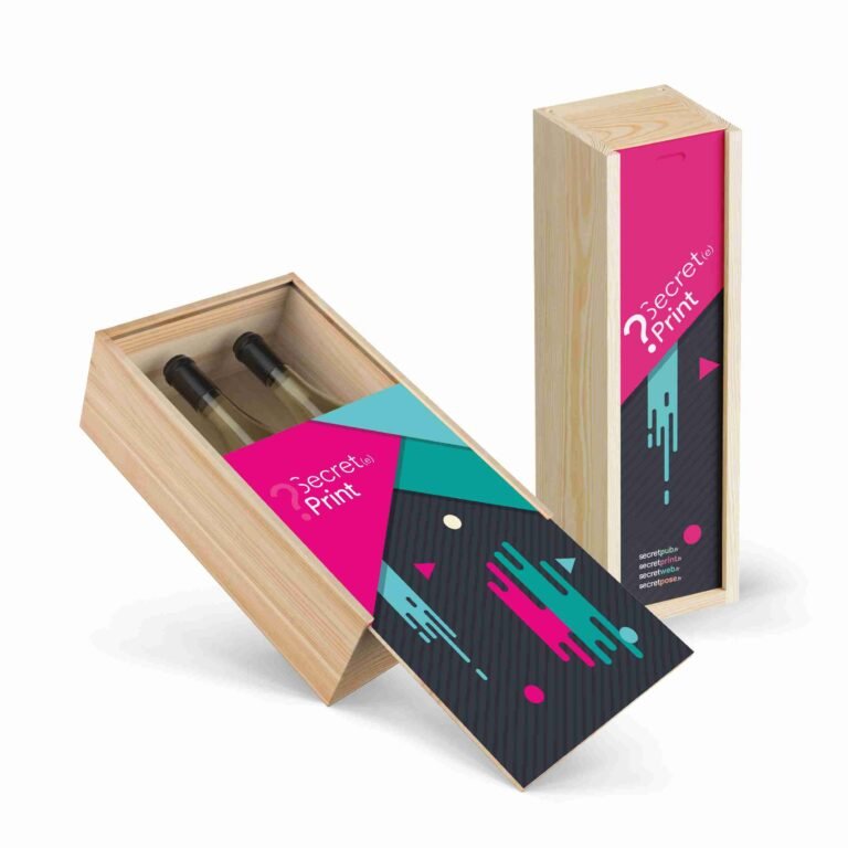 Caisses de vin en bois