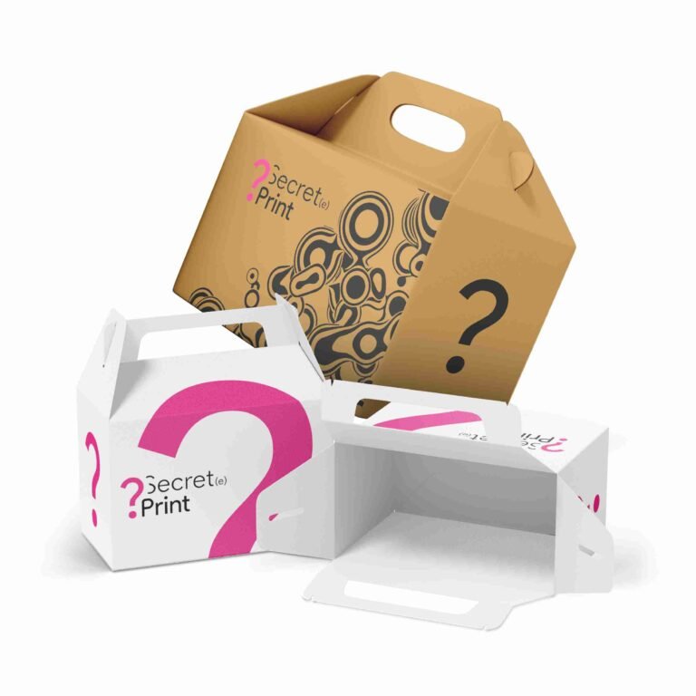 Boîte avec poignée