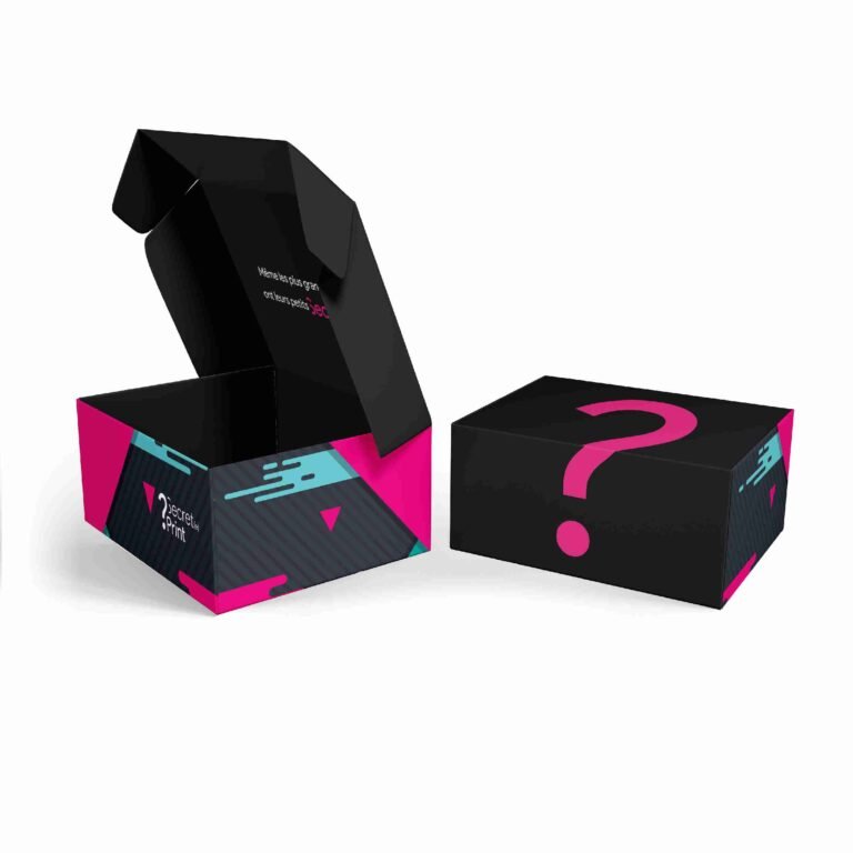 Boîte cadeau avec rabat