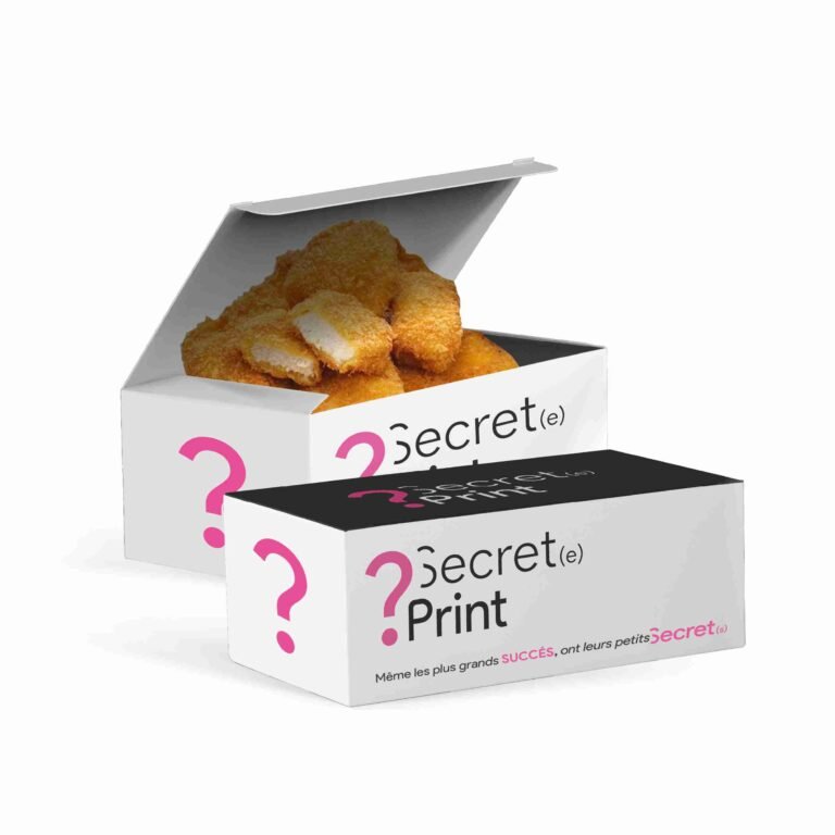 Barquette alimentaire avec couvercle