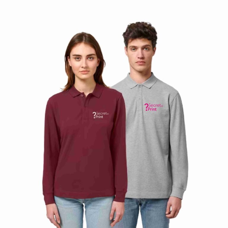Polo à manches longues durable