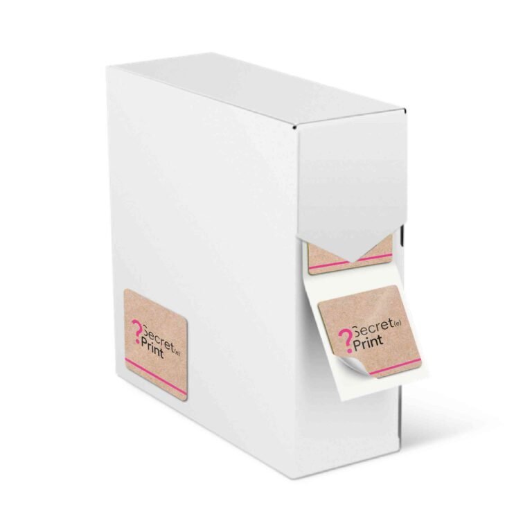 Étiquettes en papier kraft