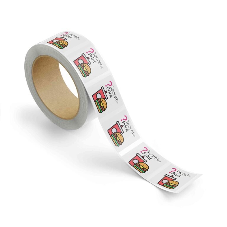 Étiquettes alimentaires en rouleau