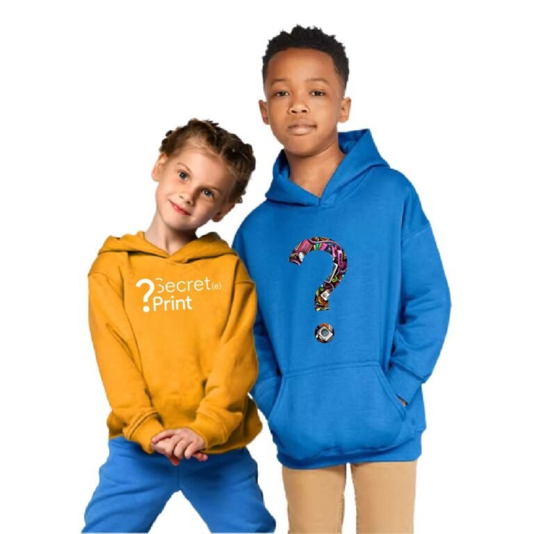 Sweat à capuche pour enfants durable