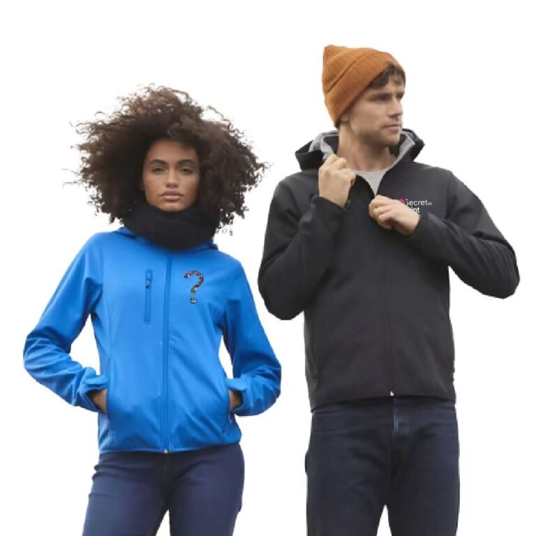 Veste softshell basique à capuche