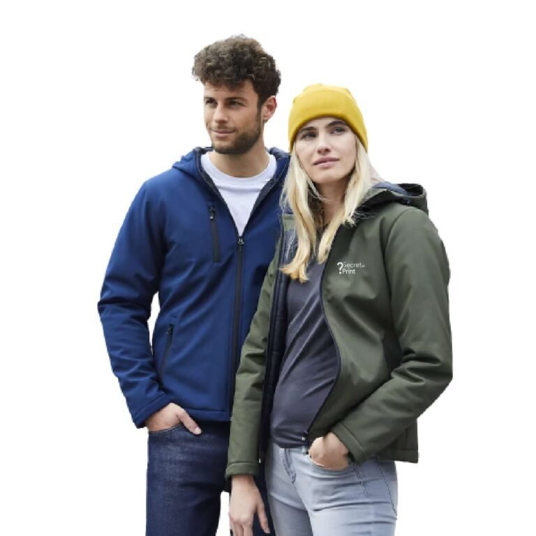 Veste à capuche softshell doublée