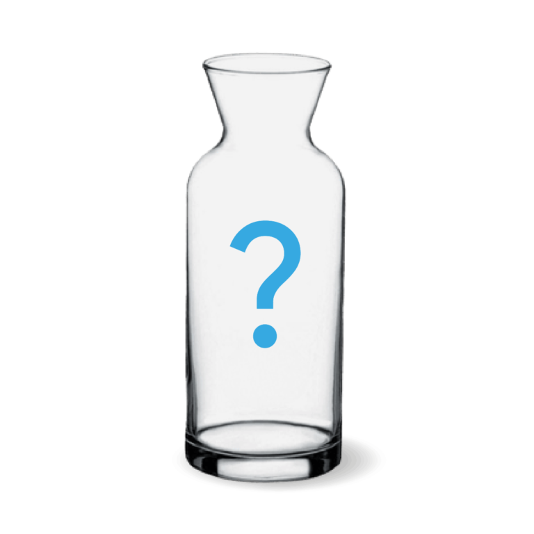 Carafe ronde 1 litre