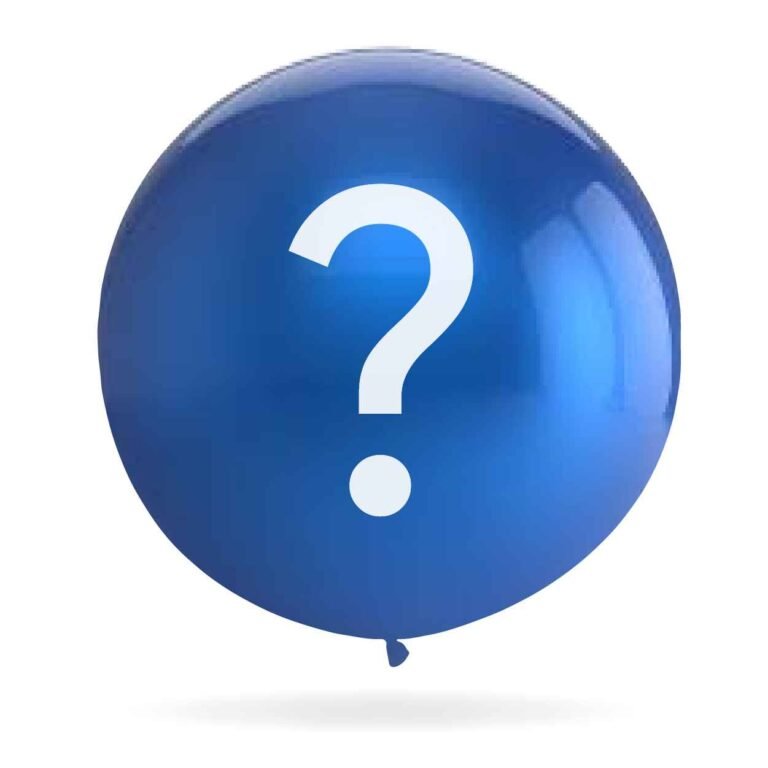 Ballons géants métalliques