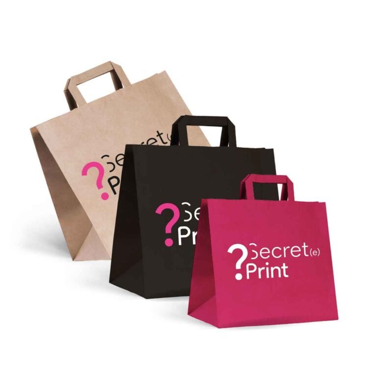 Sacs en papier pour vente à emporter