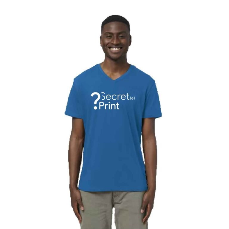 T-shirt durable col V homme