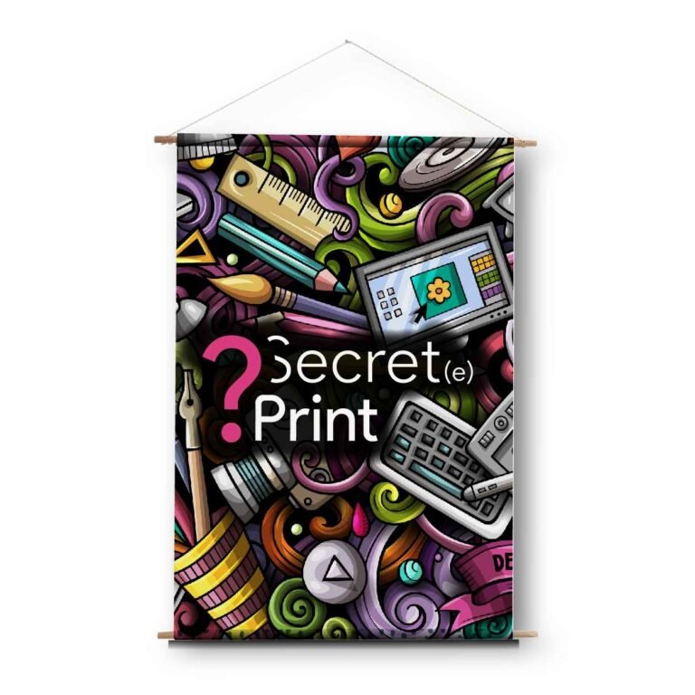 Affiches tissu et suspension