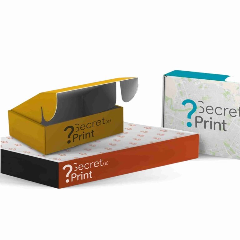 Boîte cadeau avec rabat