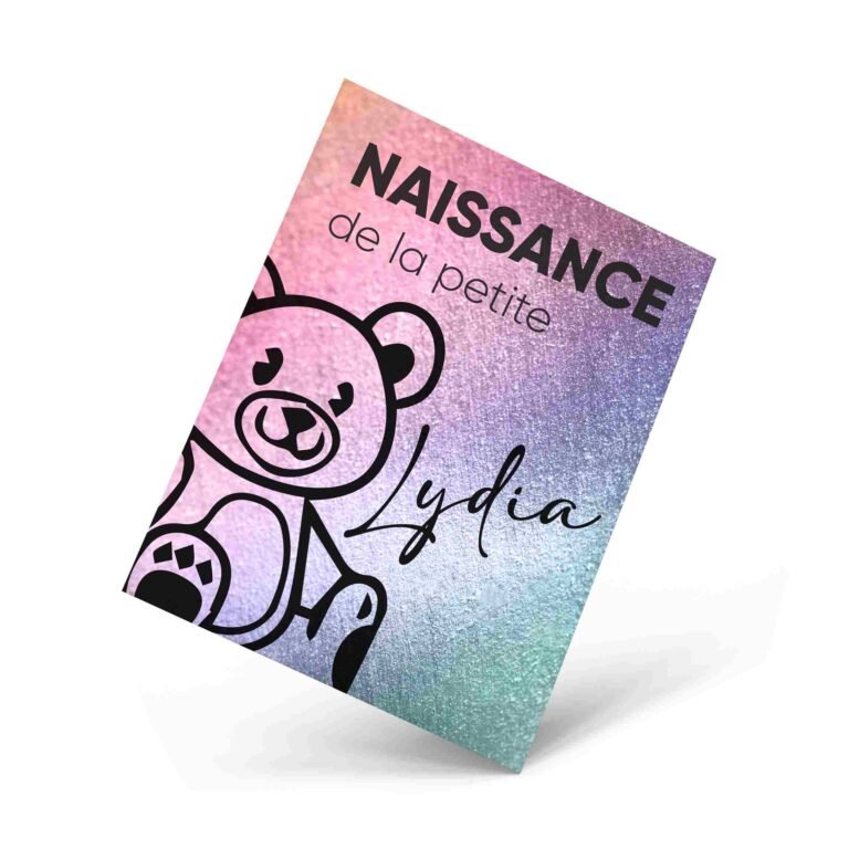 Faire-part de naissance