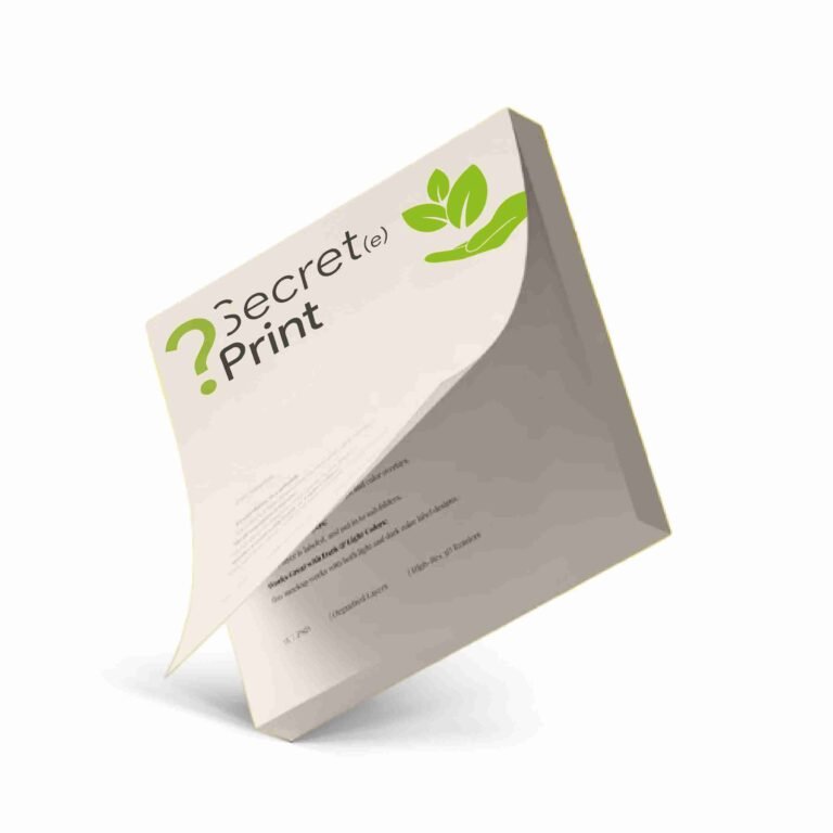 Notes adhésives en papier recyclé