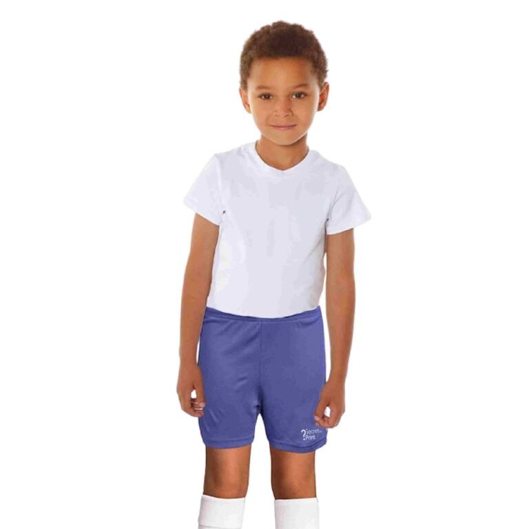 Short de sport basique pour enfants