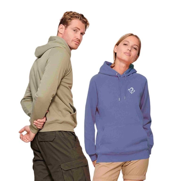 Sweat à capuche à cordon de serrage durable