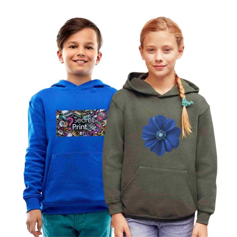 Sweat à capuche classique pour enfants