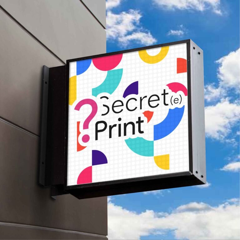 Enseigne drapeau électronique programmable