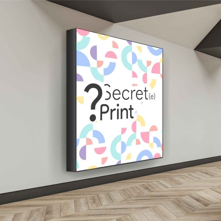 Enseigne Textile pour l'intérieur